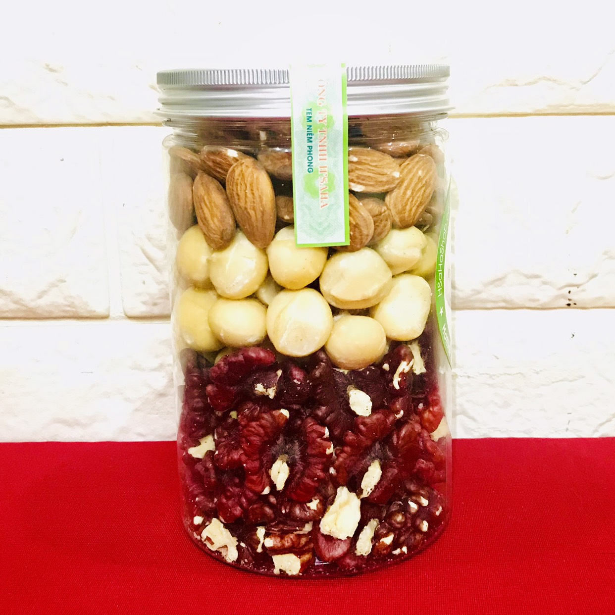 Hạt Dinh Dưỡng Mix Nhiều Loại Tách Vỏ Nhập Khẩu HSaHa 500g