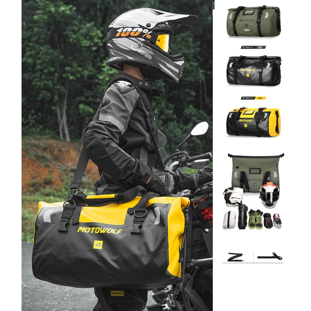 Túi chống nước MOTOWOLF 07MDL0717  (túi đã tích hợp dây cột) - túi chống thấm nước tuyệt đối - Vàng