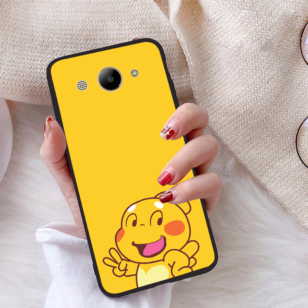 Ốp lưng dành cho Huawei Y3 2018 viền dẻo TPU Bộ Sưu Tập Khủng Long Lai Ong - Hàng chính hãng