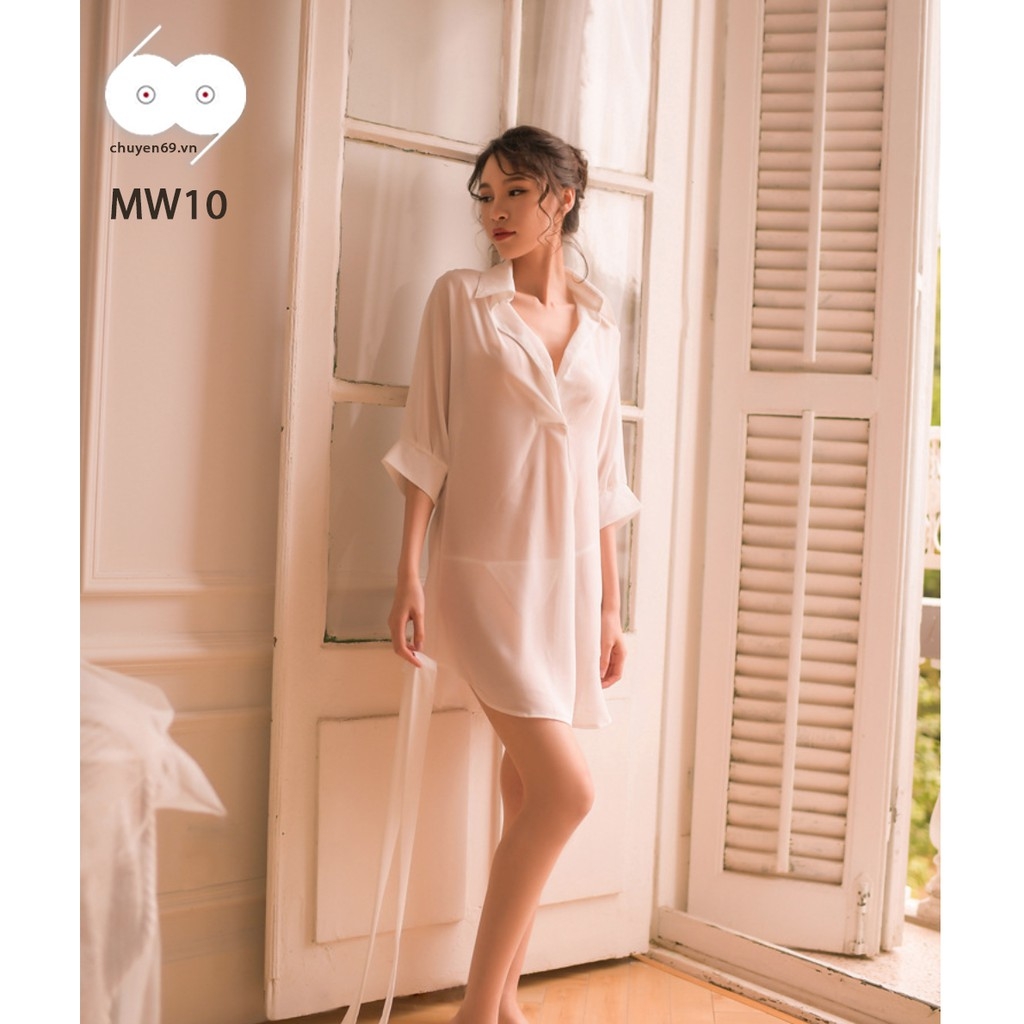 Đầm Ngủ Hàn Quốc Vải Chiffon Quyến Rũ