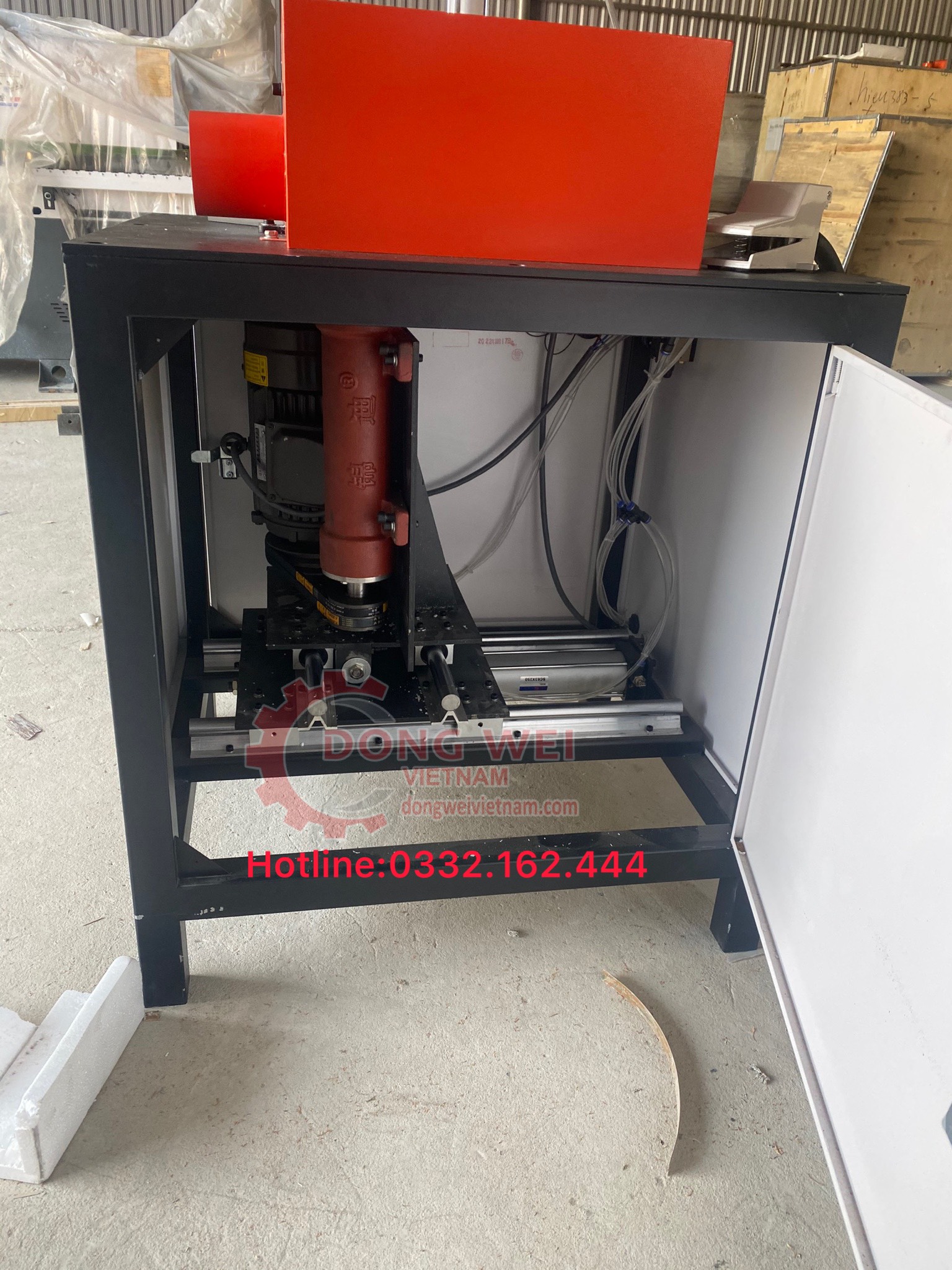 Máy phay góc - khí nén và bo tròn ván gỗ dùng điện 3 pha- đông cơ khỏe lên tới mức 3000w