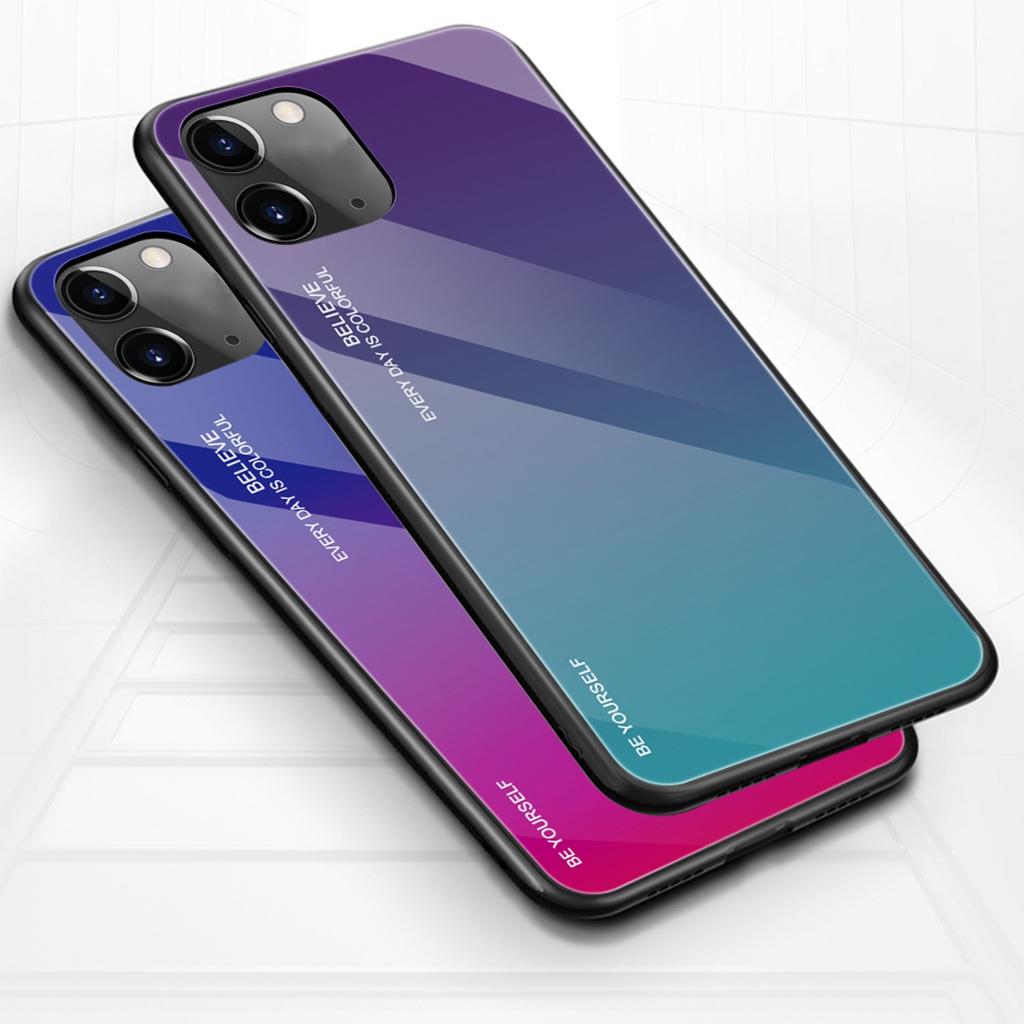Gradient glass cover for iPhone 11 blue 6.1 inch for iPhone 11
