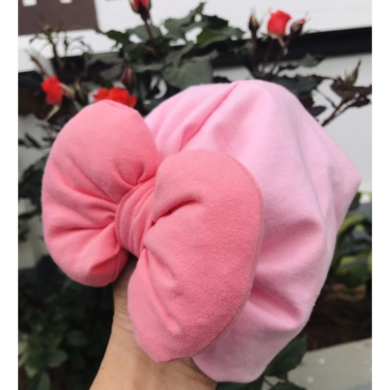 Mũ turban nơ phồng đáng yêu cho bé