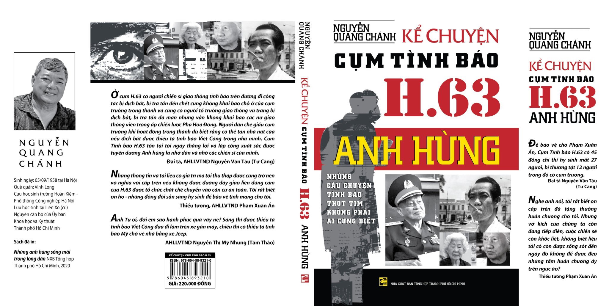 Kể chuyện cụm tình báo H63 Anh Hùng