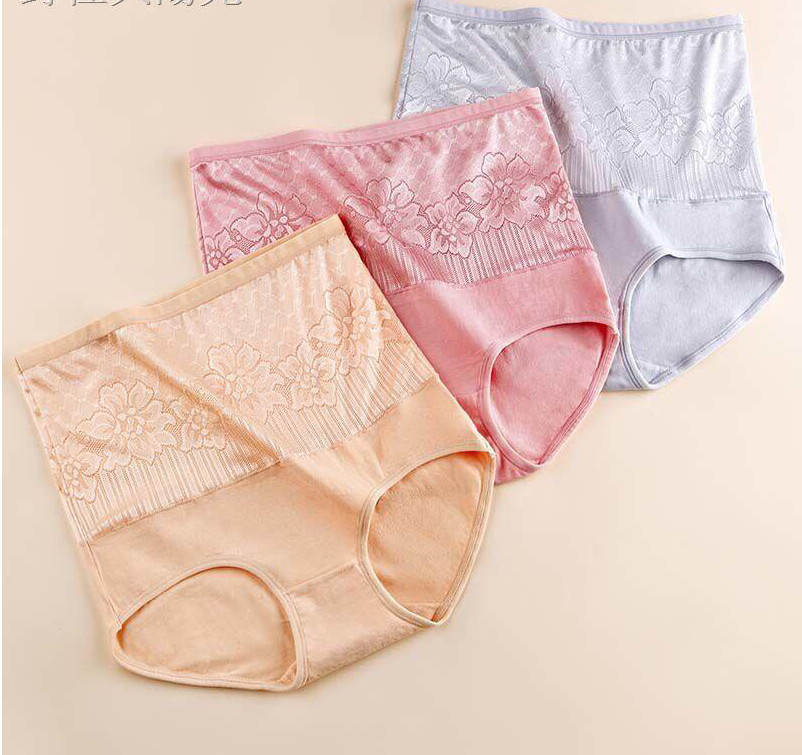 Combo 3 chiếc quần lót cotton nữ cạp cao gen bụng siêu đẹp