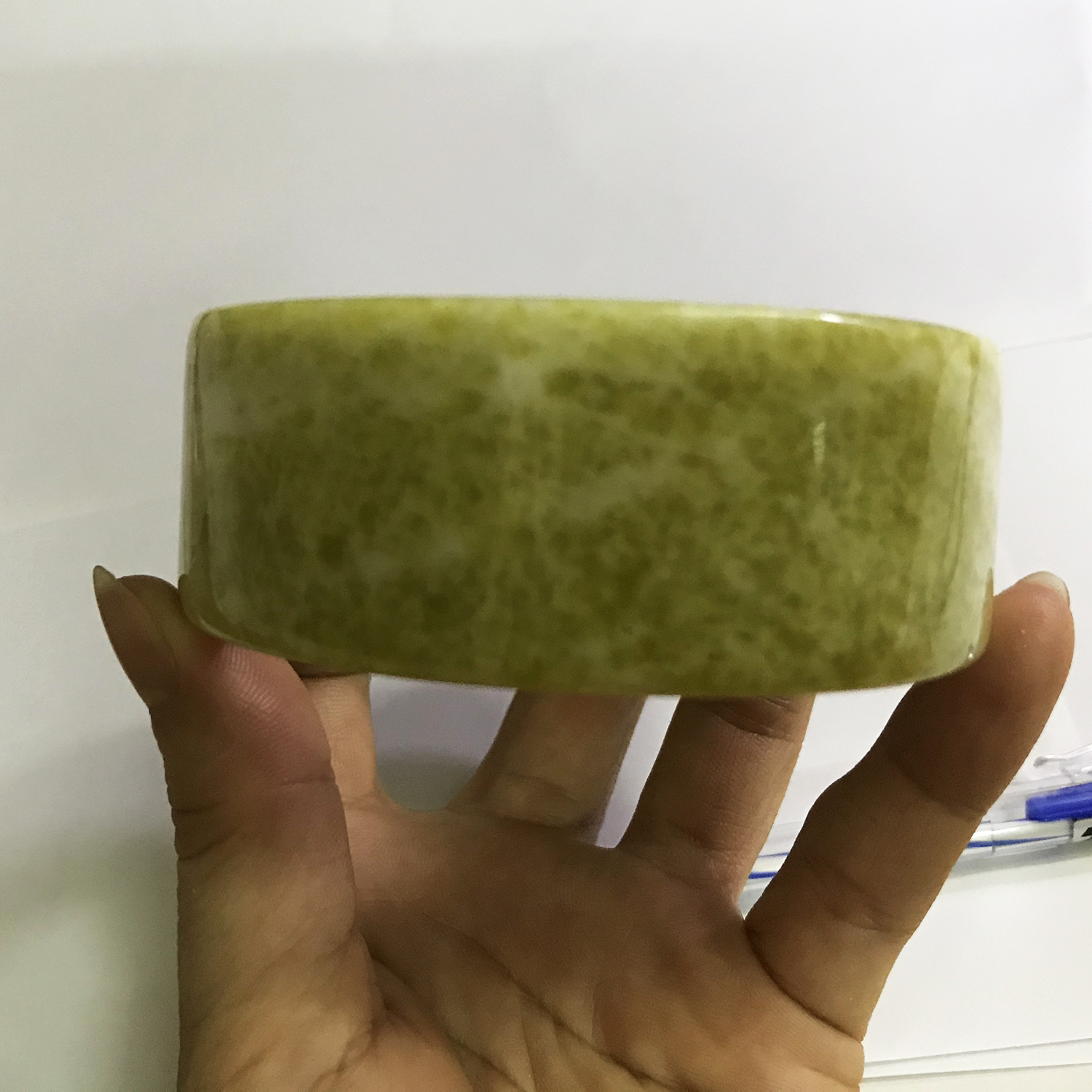 Vòng tay cẩm thạch vuông cho nam bản cao từ 2.5 đến 2.8 cm. VONGTAYNAMDACAMTHACH