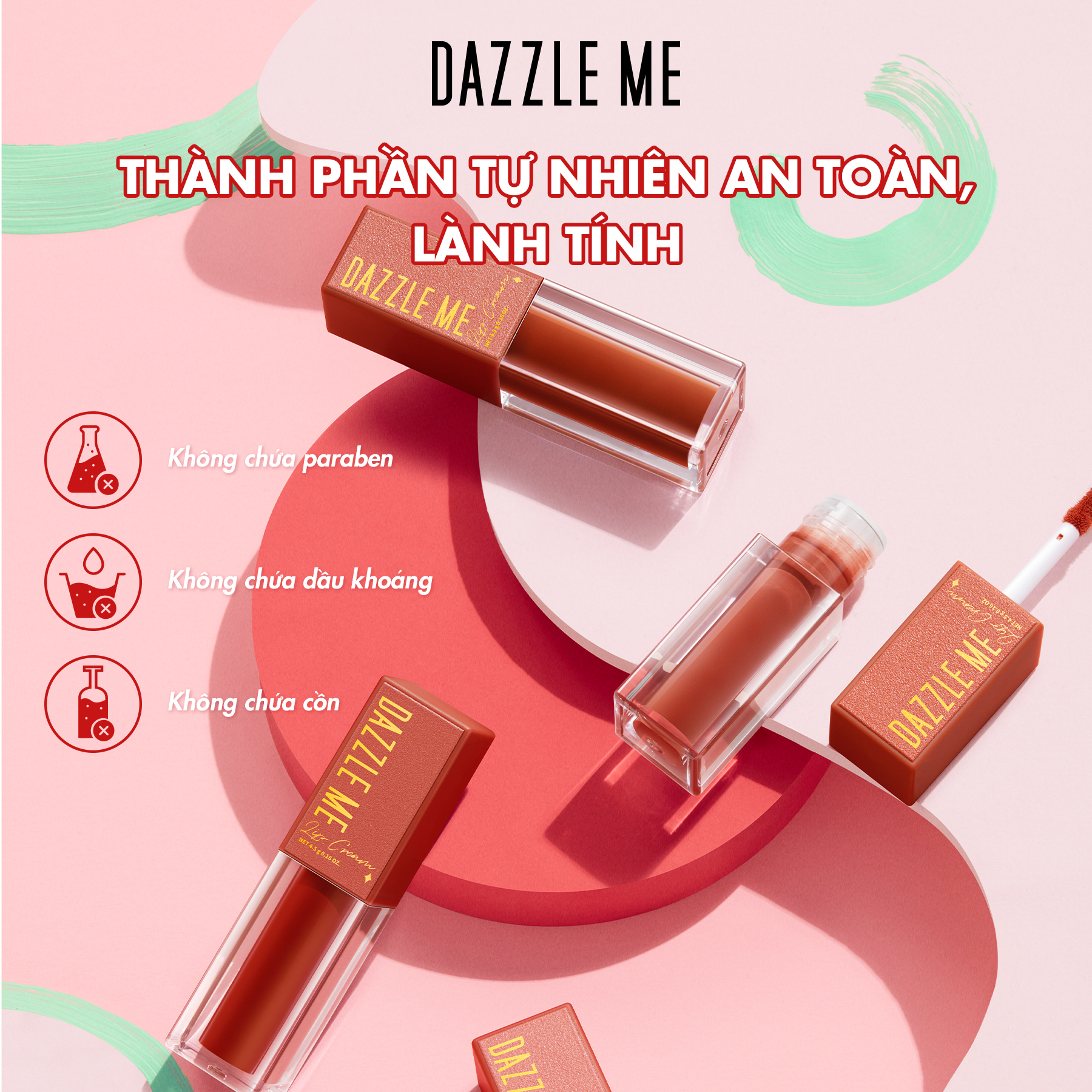 Son kem lì DAZZLE ME Mousse Lip Cream