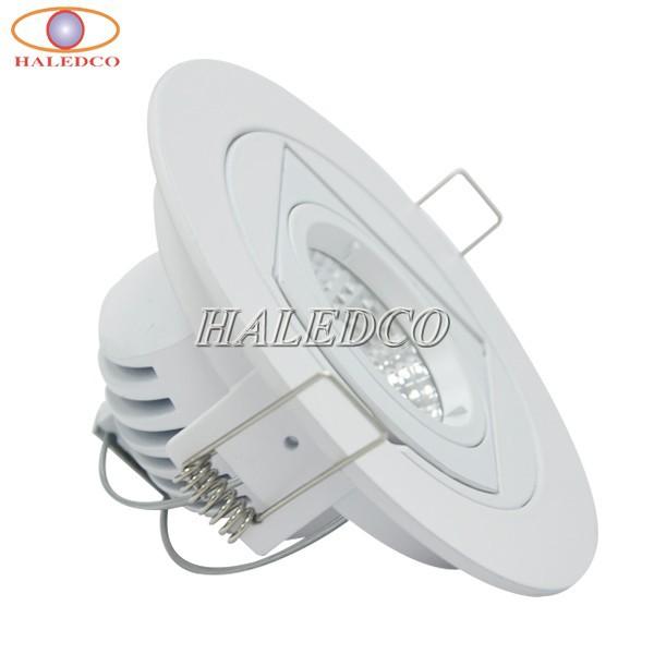 Đèn LED âm trần 12W HALEDCO rọi tranh, ảnh góc xoay linh hoạt