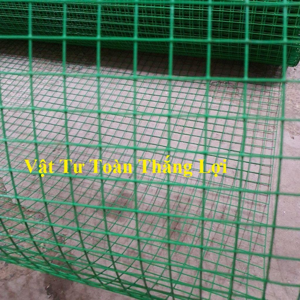 Lưới sắt bọc nhựa màu xanh vây gà vịt thú nuuôi