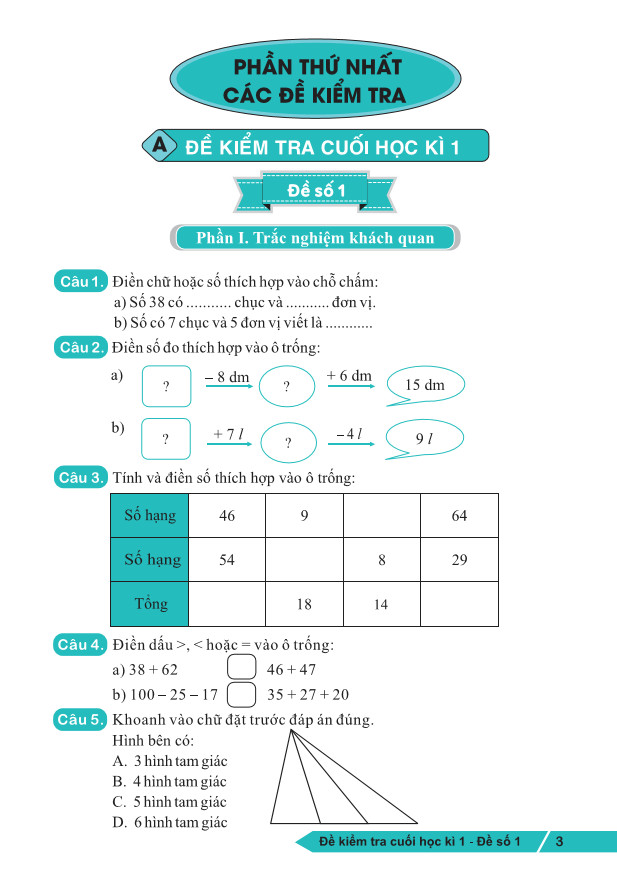 Sách - 36 Đề Ôn Luyện Toán 2 - Biên soạn theo chương trình GDPT mới - ndbooks
