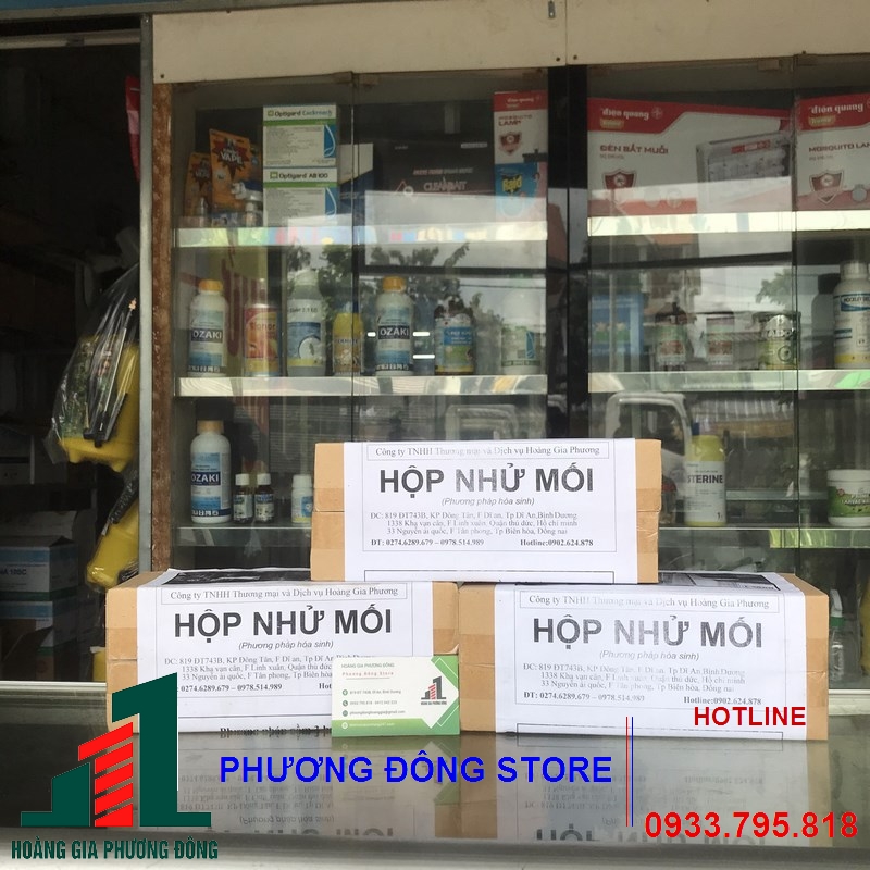 HỘP NHỬ MỐI (DÙNG TRONG DIỆT MỐI TẬN GỐC)