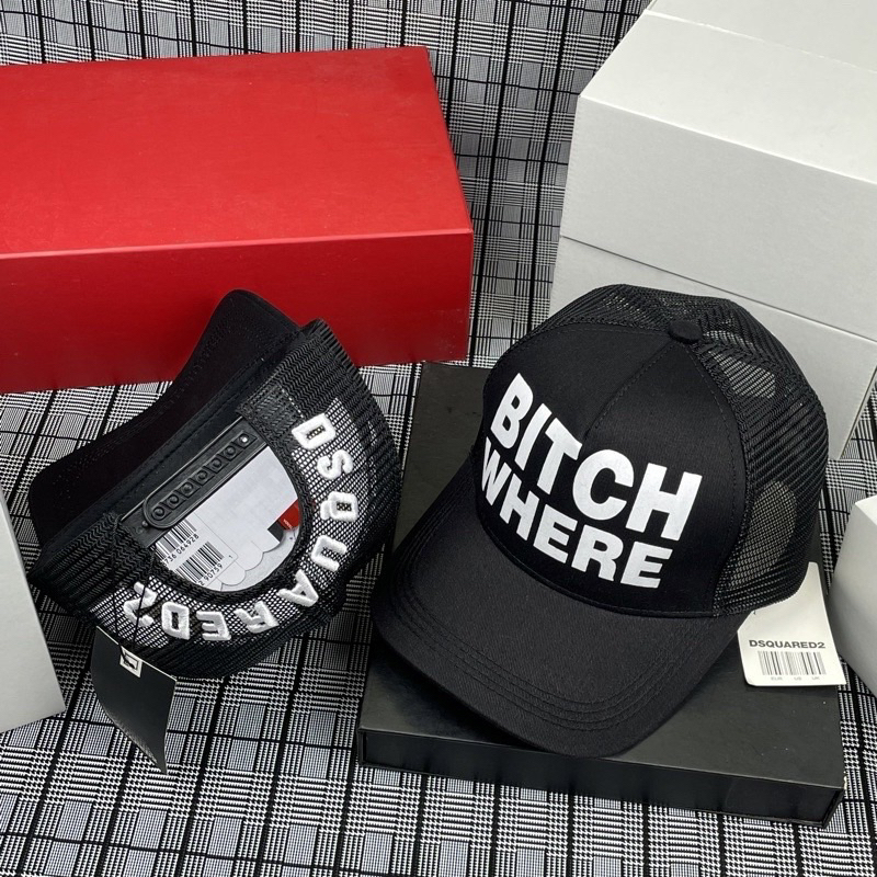Mũ lưỡi trai, Nón kết DS2 bitchwhere phối lưới thêu full tem logo