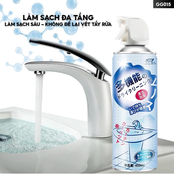 Chai Xịt Tẩy Rửa Bồn Cầu Nhà Vệ Sinh Làm Sạch Bóng Vòi Sen Hoặc Các Bề Mặt Inox Trong Toilet An Toàn Khi Xịt Dùng GG015