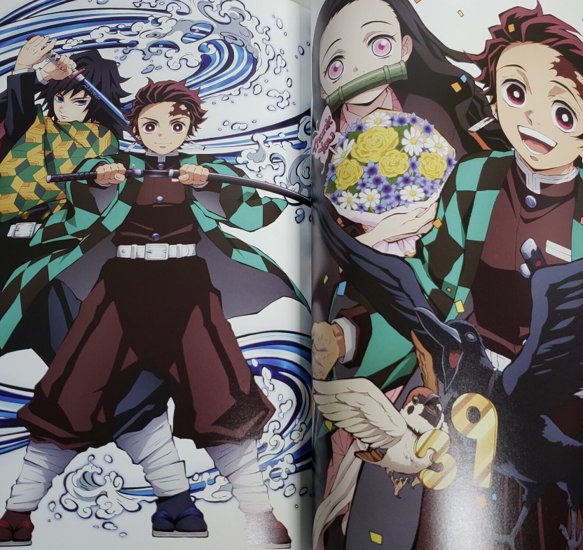 Kimetsu No Yaiba Animation Illustration Book (Kirokushu) 2