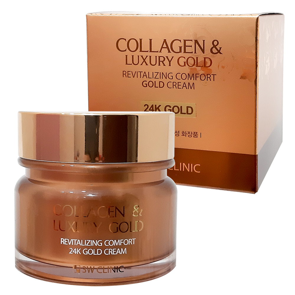 Kem 3W COLLAGEN LUXURY GOLD Tái Tạo Da 100ml KOREA