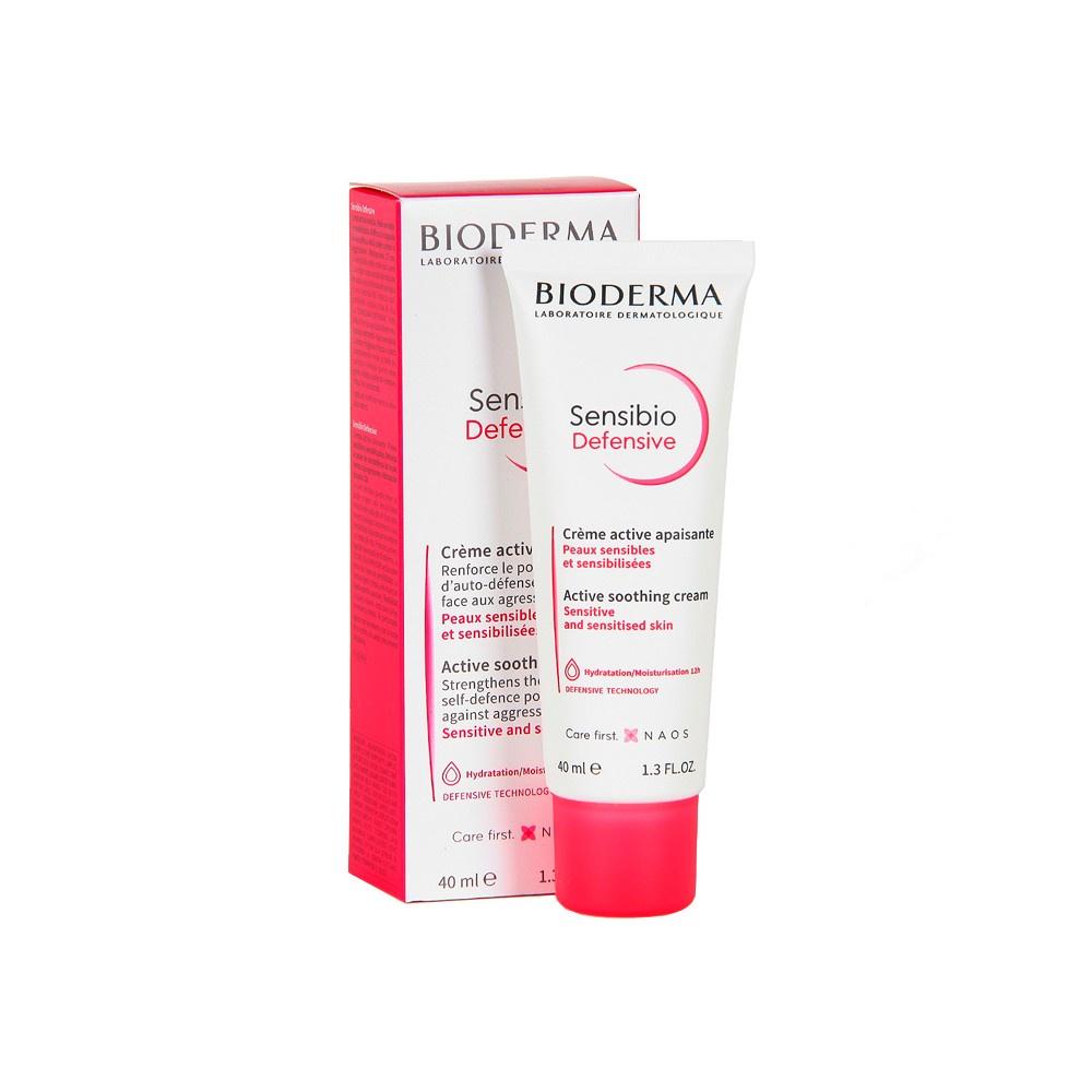 Kem Dưỡng Ẩm Và Làm Dịu Da Dành Cho Da Nhạy Cảm Bioderma Sensibio Defensive 40ml