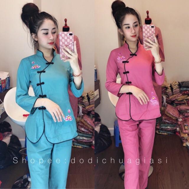 Đồ Lam Đi Chùa # Tàu Cài Xéo