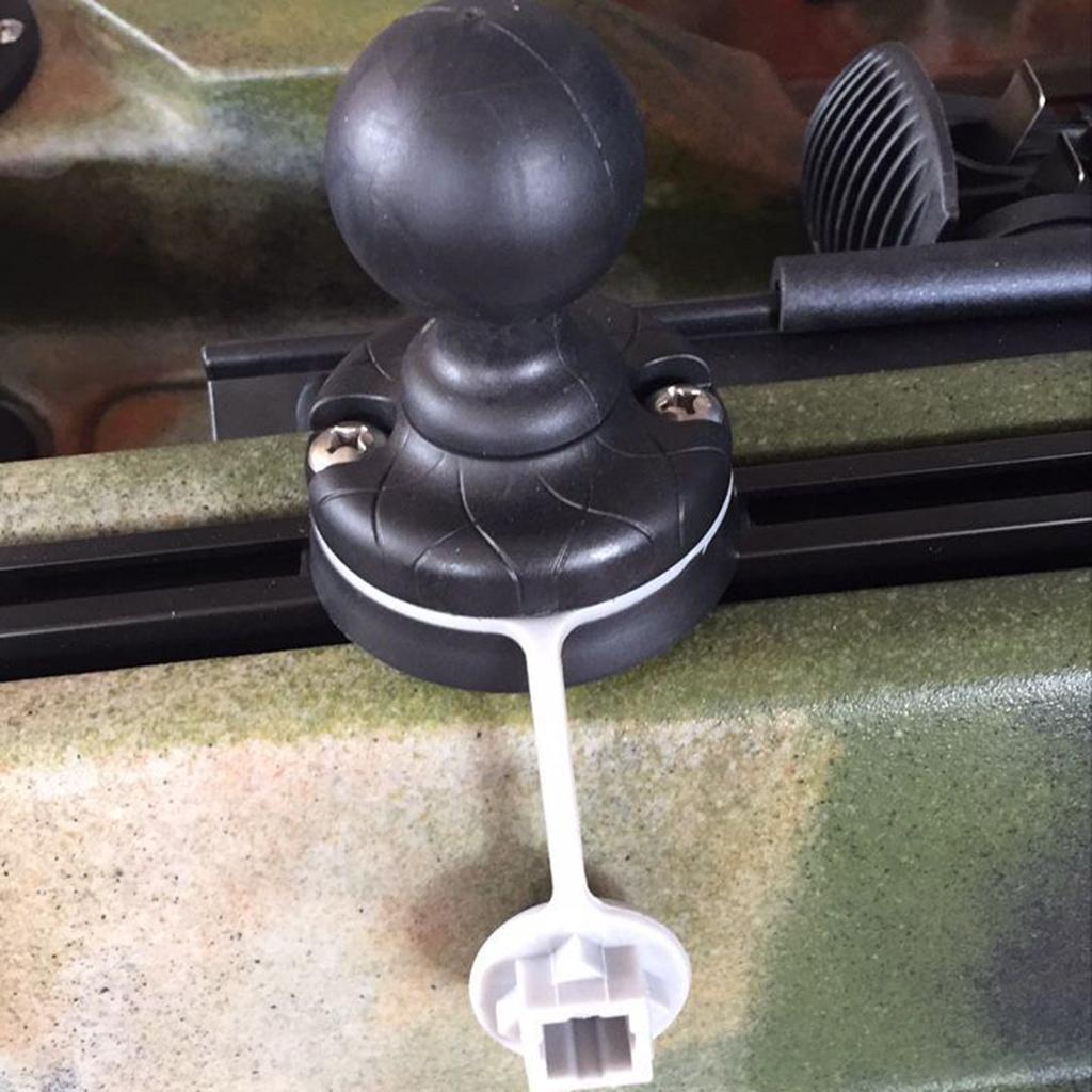 Kayak Boat Track Base DIY Tackle Ball Adapter Rack Accessories