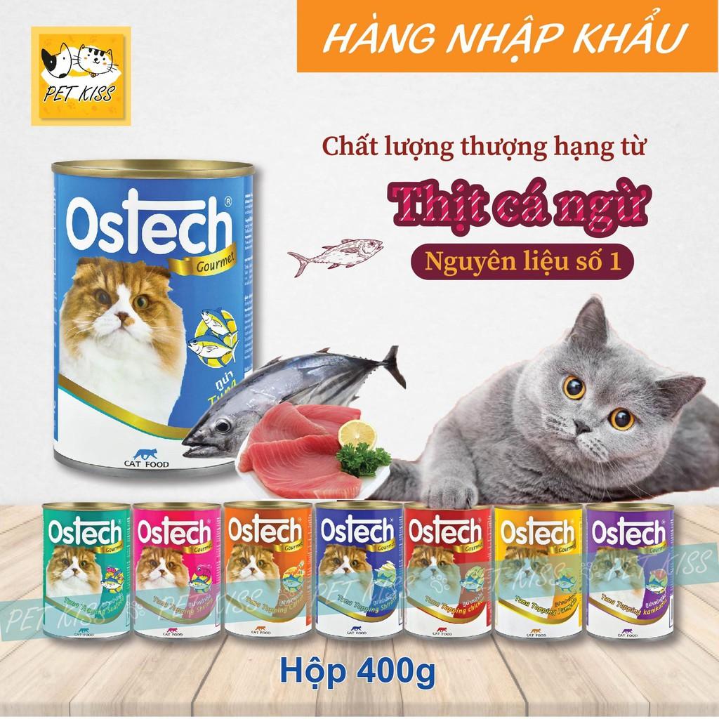 Pate cho mèo Ostech Gourmet Cat Food 400g