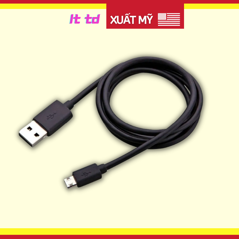 Dây Sạc Micro USB Cho Tai Nghe Bluetooth, Loa Bluetooth, Điện Thoại, vv The Deosd LT TD PRO - Hàng Chính Hãng