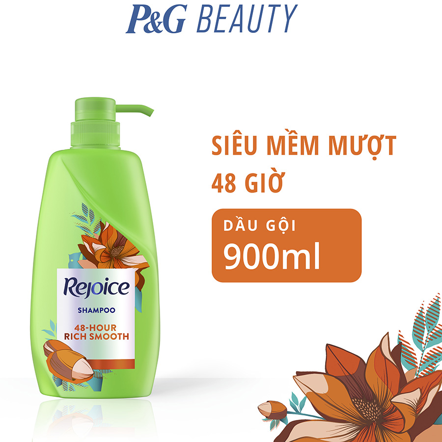 Dầu Gội Rejoice Siêu Mượt - 900ML