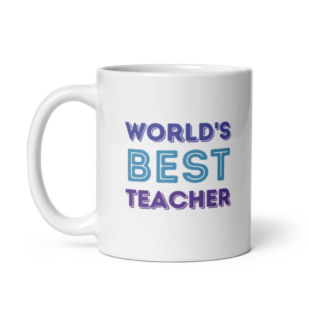 Cốc sứ 20-11 hình nhà giáo Best Teacher Ever 2