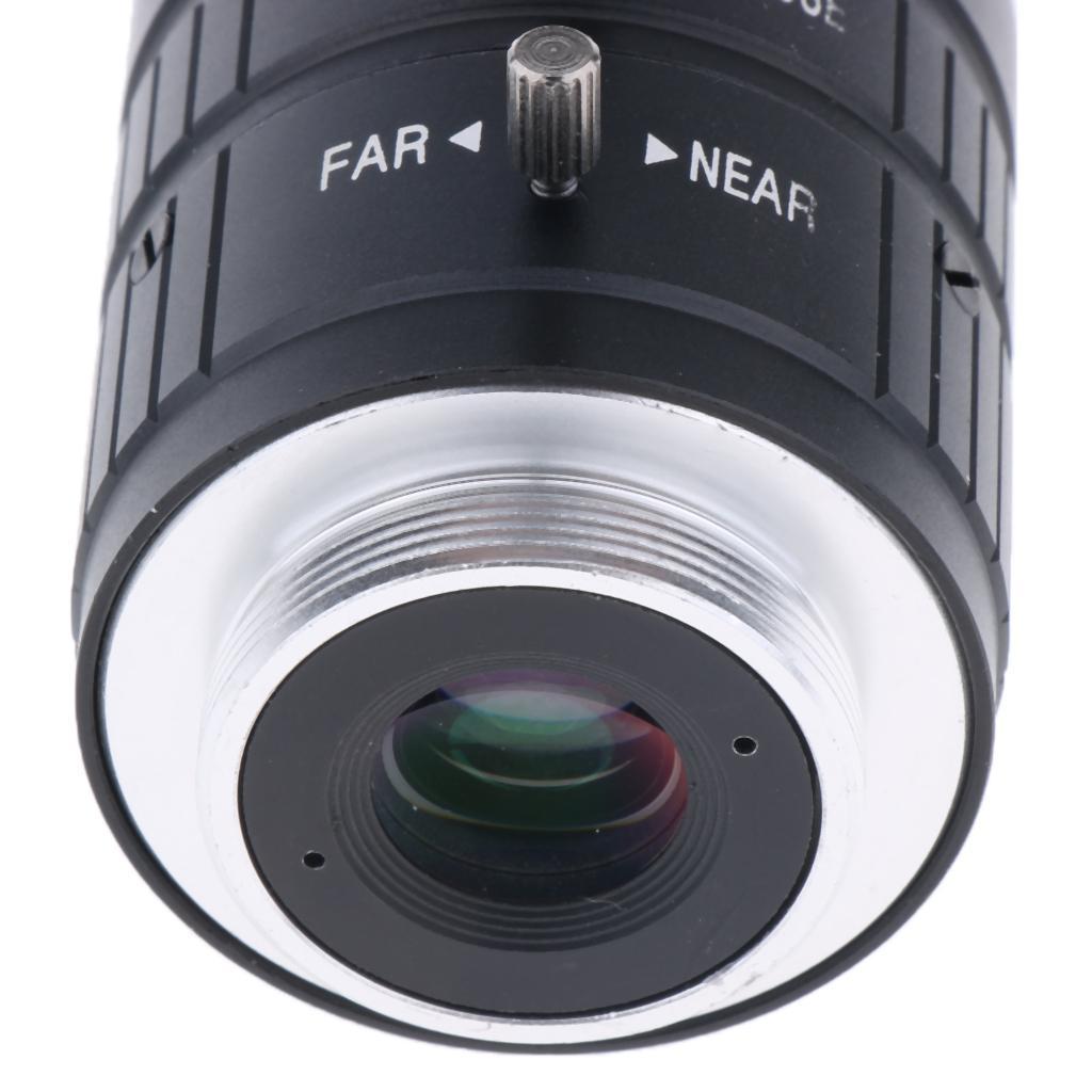 HD 5MP 25mm F1.4 Aperture Focal Fixed Focus CS C Mount CCTV Lens Format 2/3"