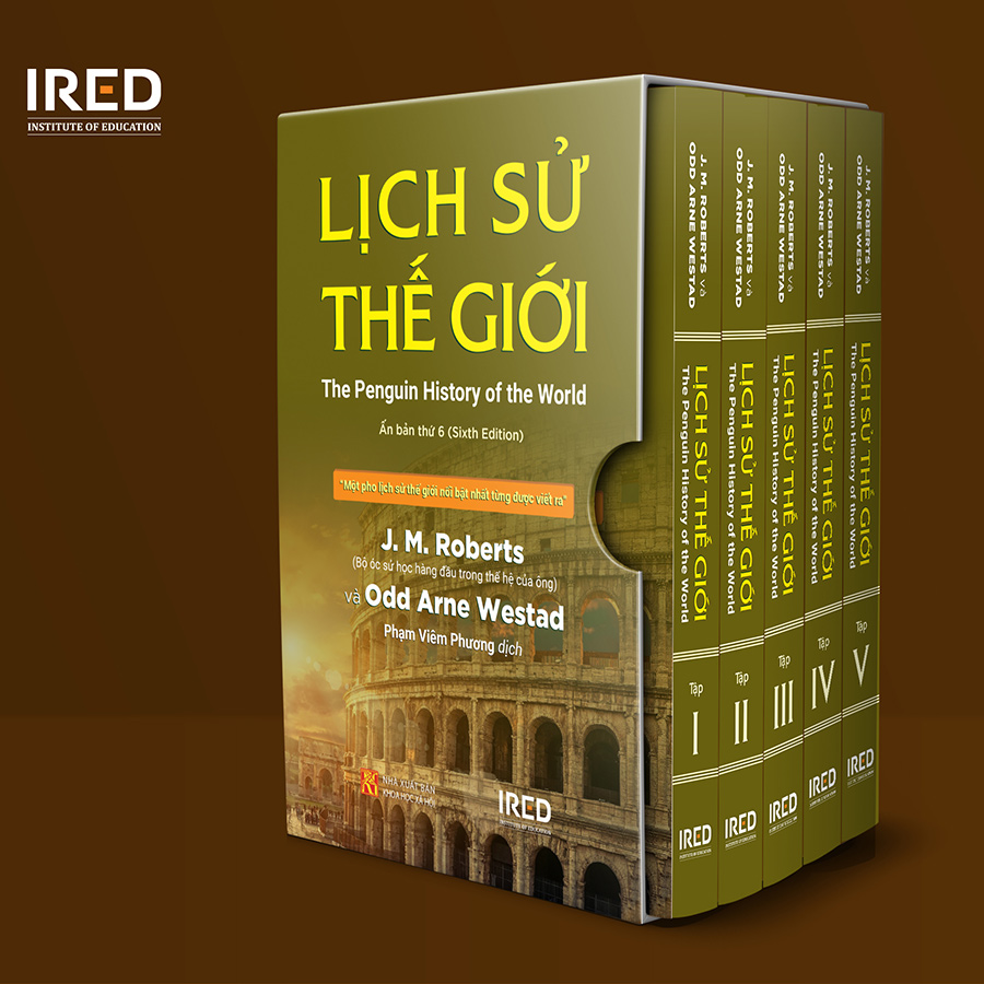 Bộ sách Lịch Sử Thế Giới - The Penguin History of the World (5 Tập)