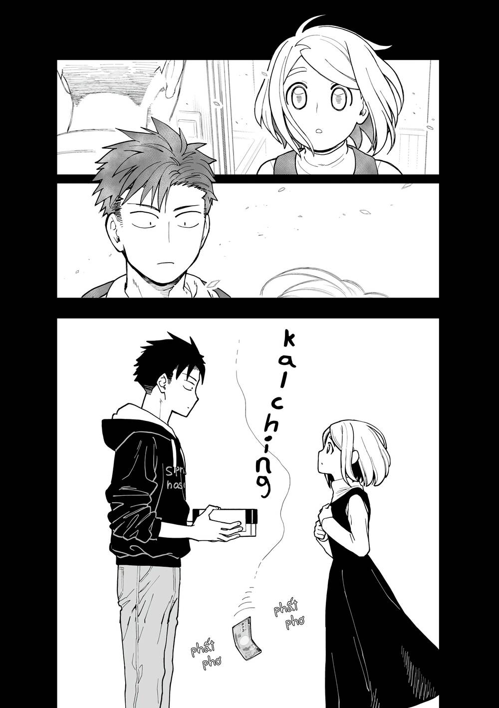 a story about a man and a woman and when they sleep together, money appears out of nowhere chapter 15.1 9