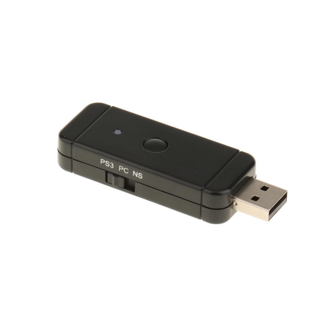 Wireless Bluetooth Receiver USB Converter Adapter for Switch -Black