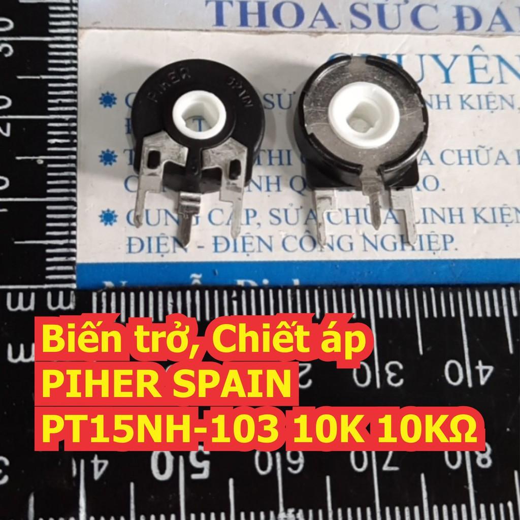 Biến trở, Chiết áp PIHER SPAIN PT15NH-103 10K 10KΩ kde7397