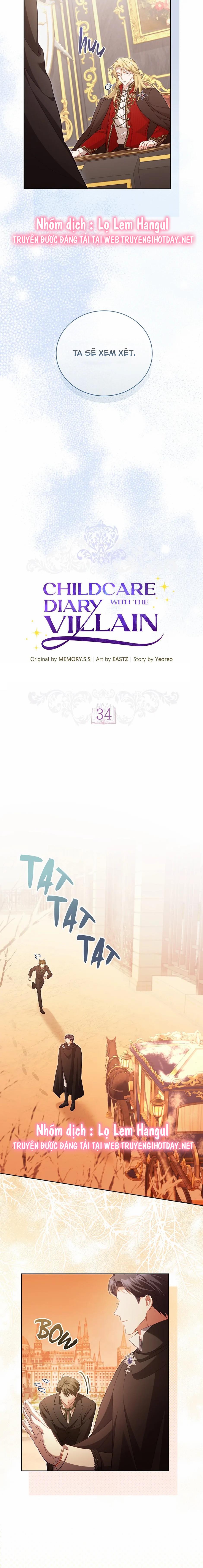 nhật ký chăm sóc đứa trẻ của nhân vật phản diện chapter 34 9