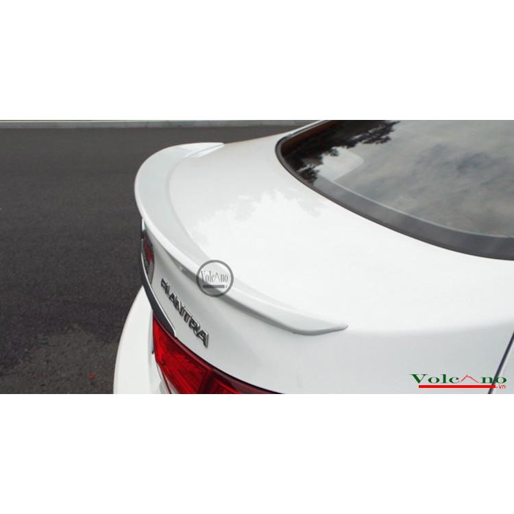 ĐUÔI GIÓ LIỀN CỐP - cánh lướt gió dành cho xe ô tô Hyundai Elantra 2012-2017 màu trắng