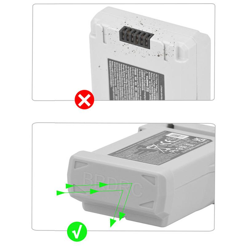 3 cái Nắp bảo vệ pin máy bay không người lái cho DJI Mini 3 Pro Vỏ bảo vệ cổng sạc Pin cắm chống bụi Bảo vệ phụ kiện máy bay không người lái Màu sắc: Xám
