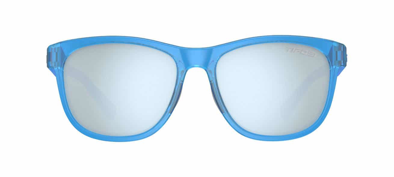 Kính Thể Thao Chạy Bộ TIFOSI SWANK CRYSTL SKY BLUE Smoke Bright Blue lens