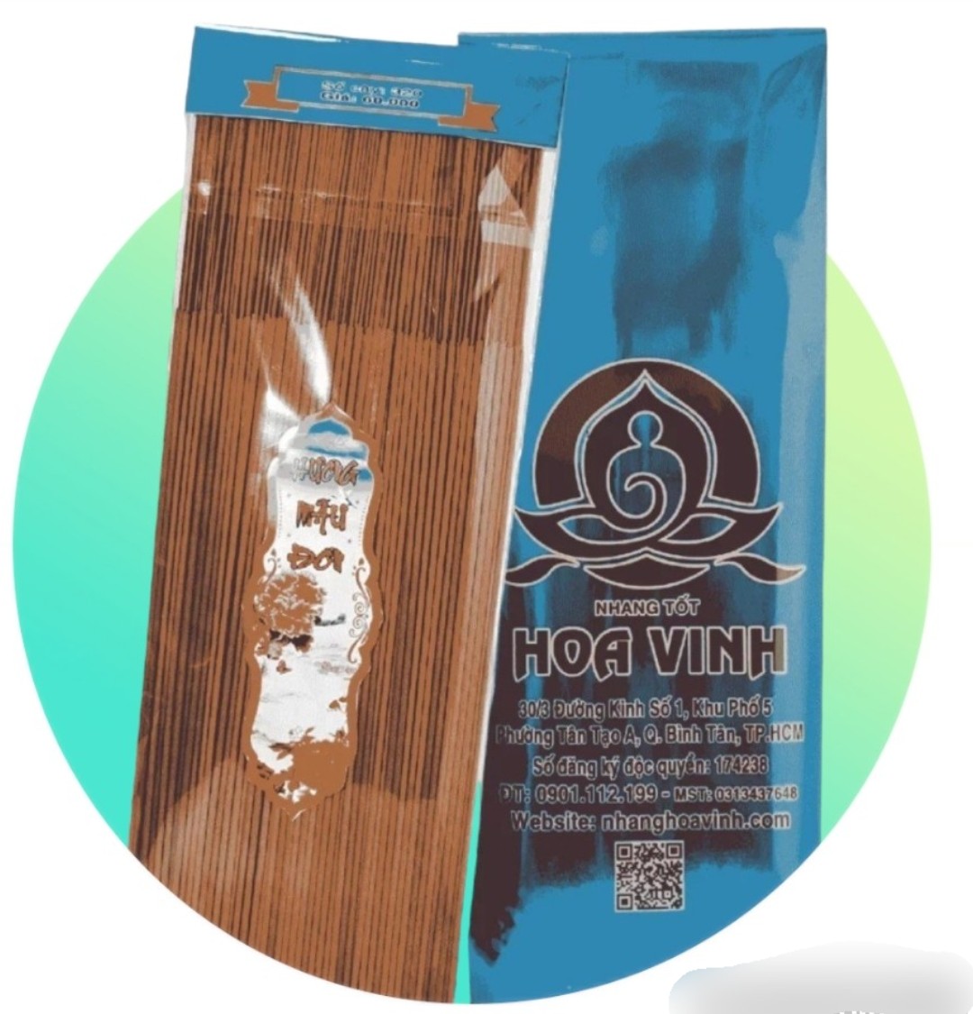 NHANG HOA VINH CHÍNH HÃNG 75K - 5 THẺ - LỰA CHỌN 5 MÙI - LOẠI 4 TẤC