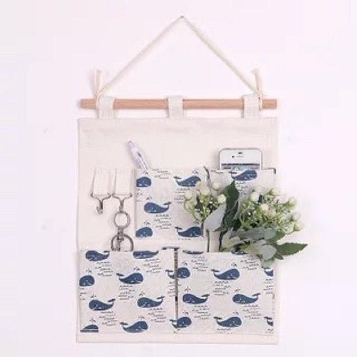 TÚI TREO TƯỜNG ĐỰNG ĐỒ 4 NGĂN TIỆN LỢI-88009-THẾ GIỚI TIỆN ÍCH