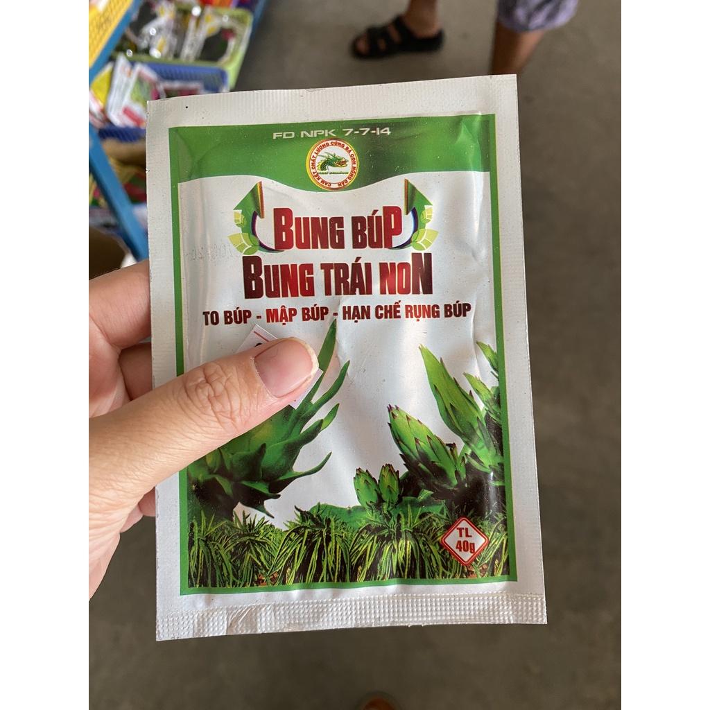 Bung búp - Bung trái non - To búp - Mập búp - Hạn chế rụng trái