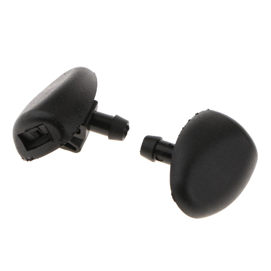 2pcs Windscreen Windsheild Wiper Washer Spray Nozzles for 206 407