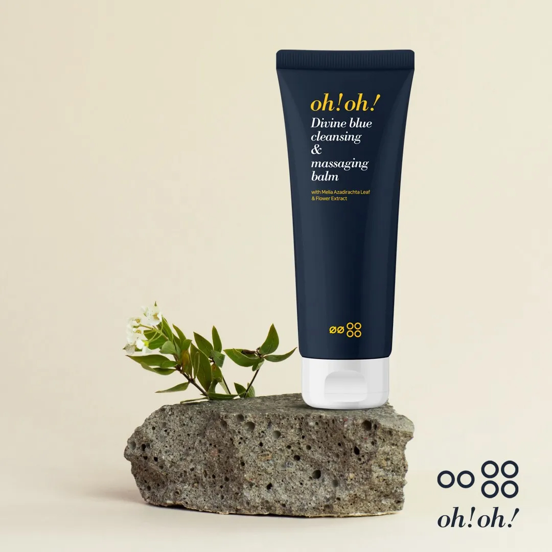 Sáp Tẩy Trang Oh!Oh! Divine Blue Cleansing &amp; Massaging Balm 150ml