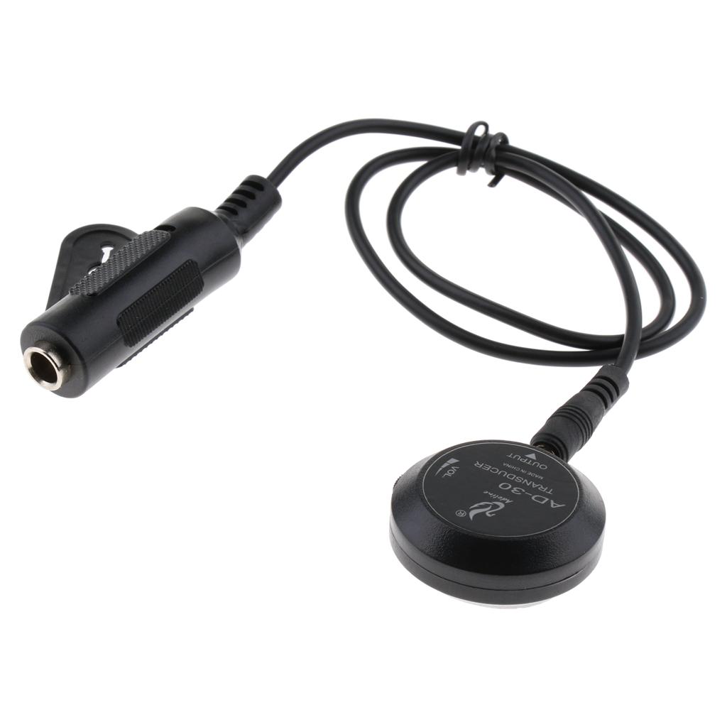 6.35mm Guitar EQ Equalizer Piezo Pickup For Acoustic Guitar Replacement Parts