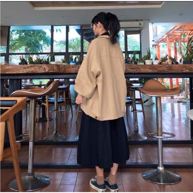 Áo khoác sơ mi quốc dân nam nữ