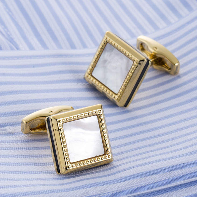 Bộ Khuy Măng Sét - Cufflink Hàng Cao Cấp QT1393