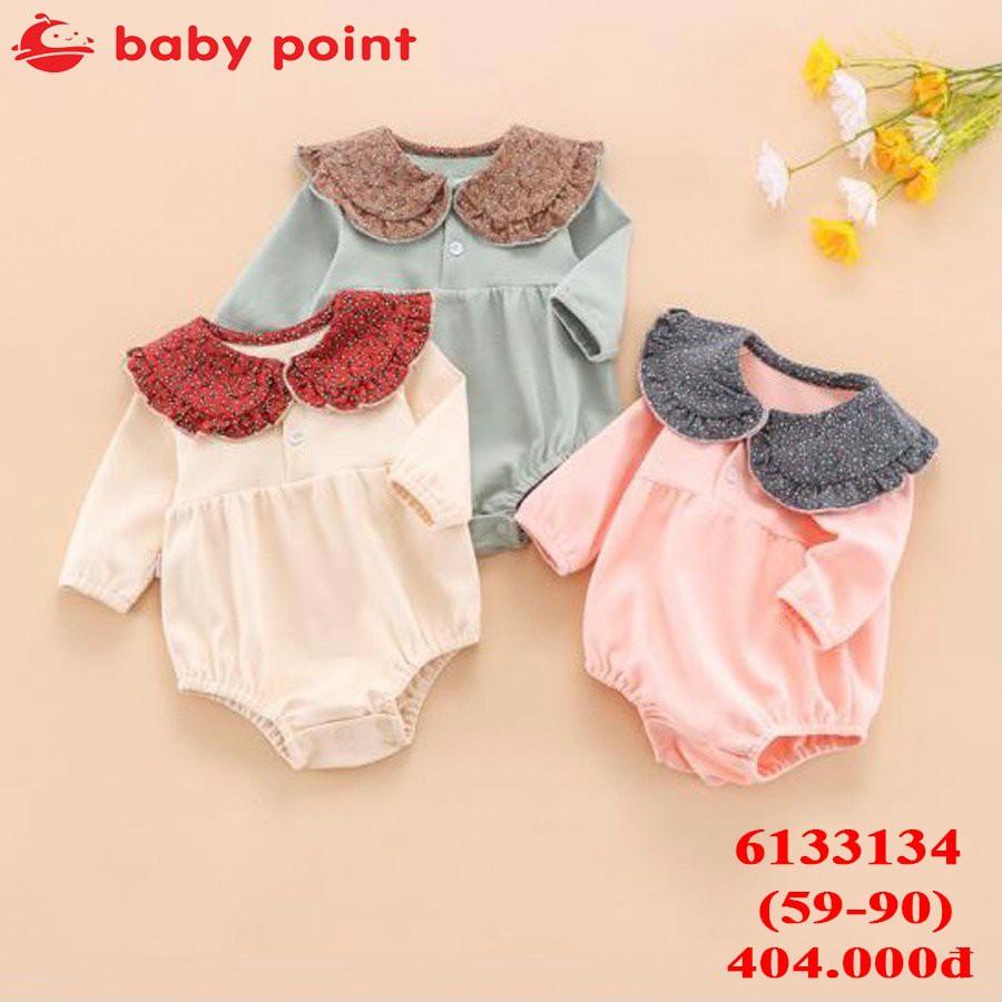 Bộ Bodysuit Dài Tay Cho Bé Gái