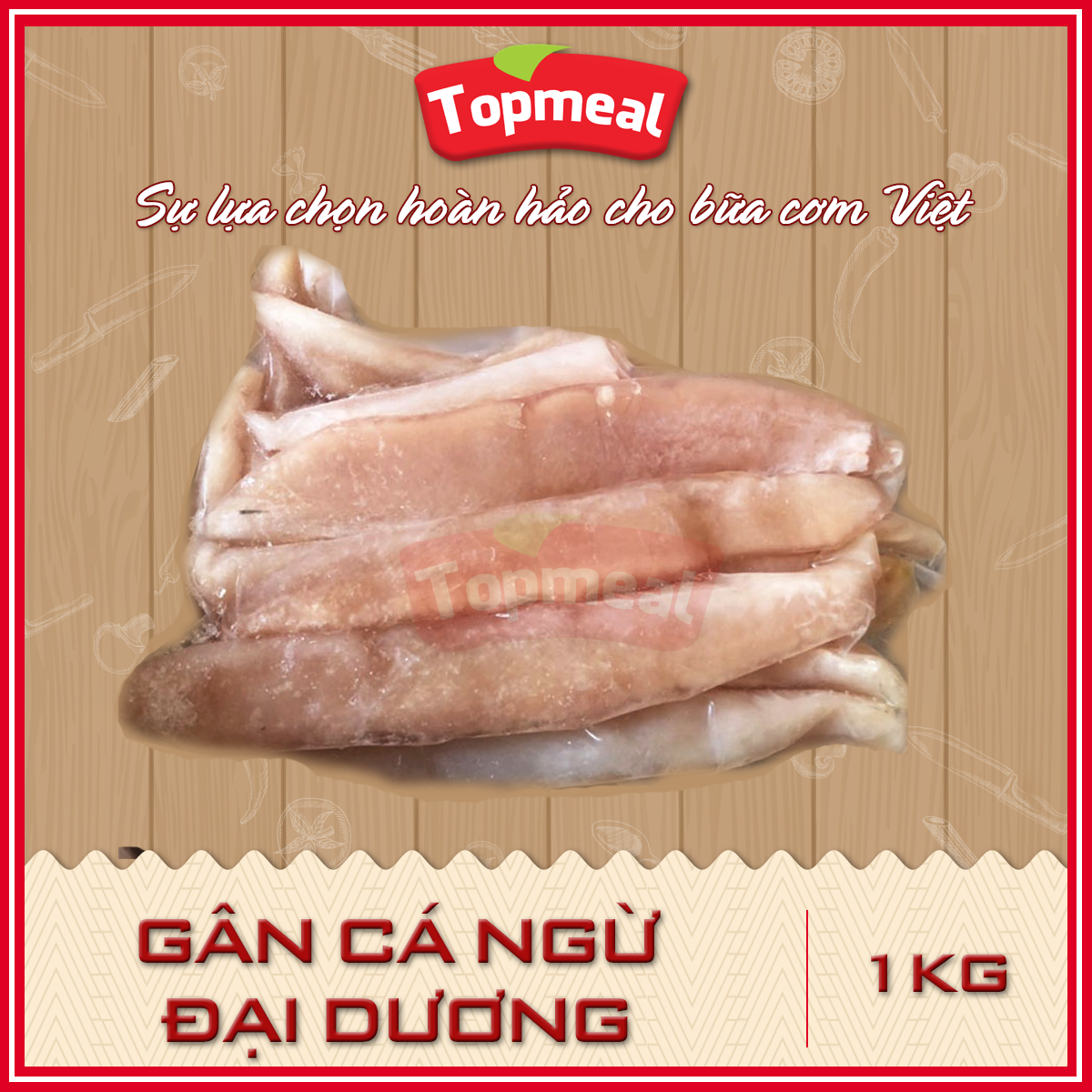 HCM - Gân cá ngừ đại dương (1 kg) - [Giao nhanh TPHCM]