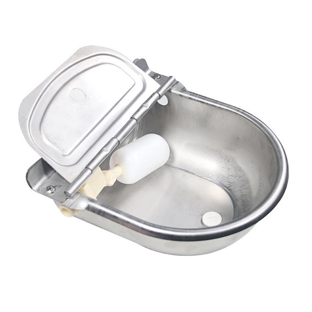 Bát Uống Nước Tự Động Bằng Thép Không Gỉ Cho Thú Cưng