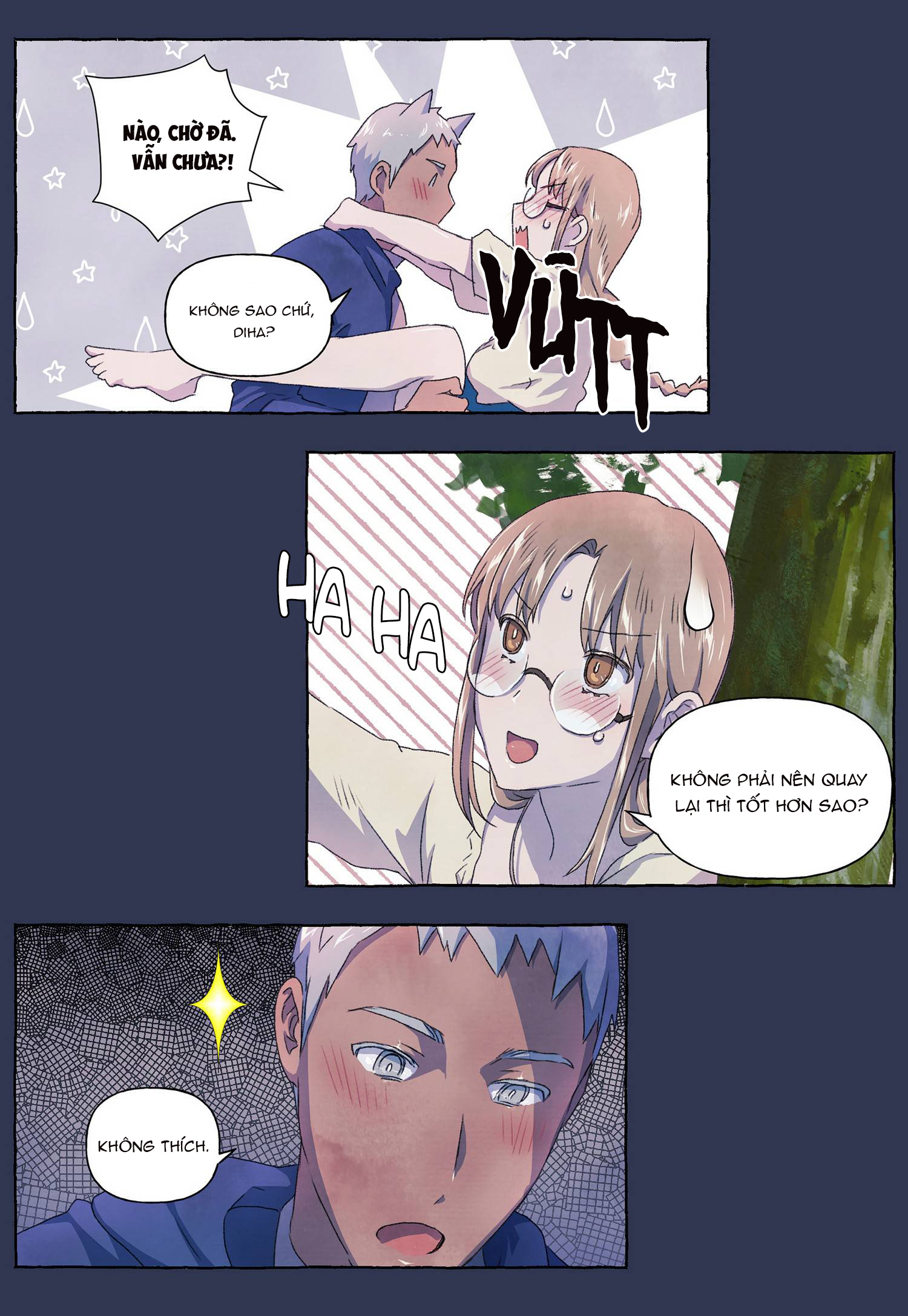 mối tình đầu của chàng sói khờ chapter 34.1 8