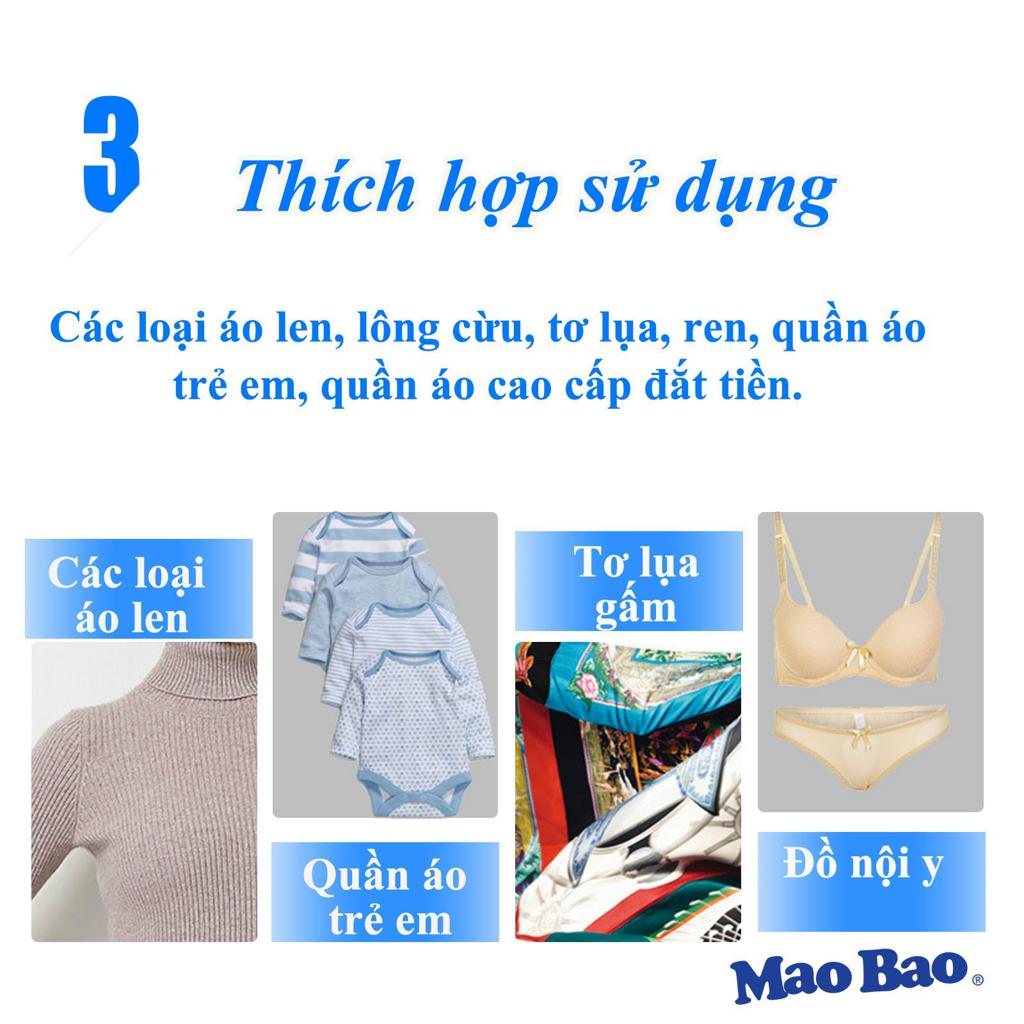 Combo 03 Chai Nước Giặt Cao Cấp Mao Bao 473g