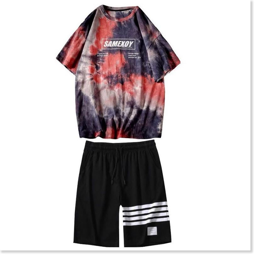 SET BỘ ĐỒ THUN HÈ THỂ THAO CỰC ĐẸP , XỊN XÒ HOT HÈ 2021 THỜI TRANG KING FASHION
