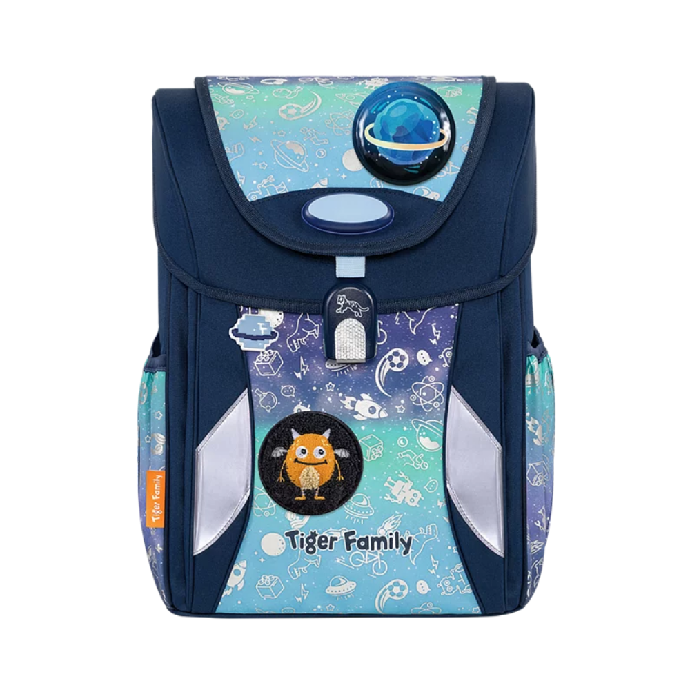 Cặp Chống Gù Joy Schoolbag Pro 2 - Space Things - Go Green - Tiger Family TGJY-056A